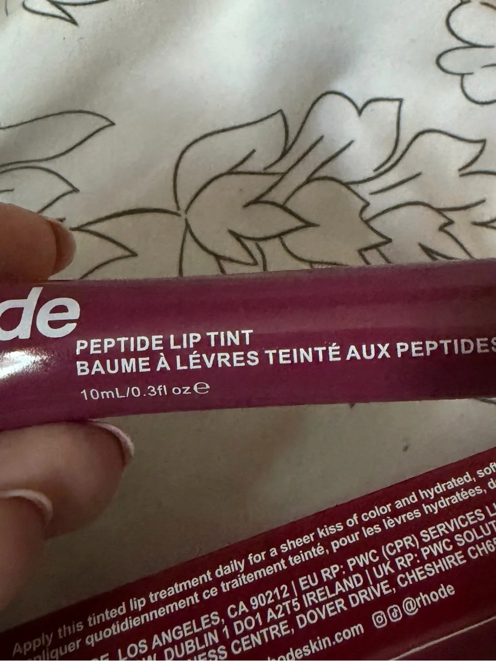 rhode Peptide Lip Tint in Raspberry Jelly